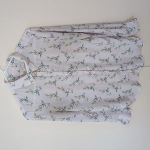 Loft Floral Lilac Top